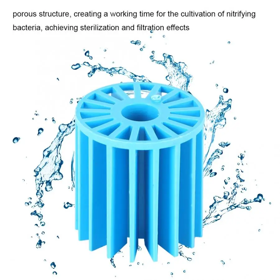 Фильтр 100 шт. аквариумный фильтр био шарики фильтрующий материал для воздушного