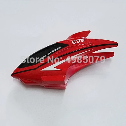 SYMA S39 крышка головы красный цвет для PAPTOR 3CH RC вертолет игрушка запасные части |