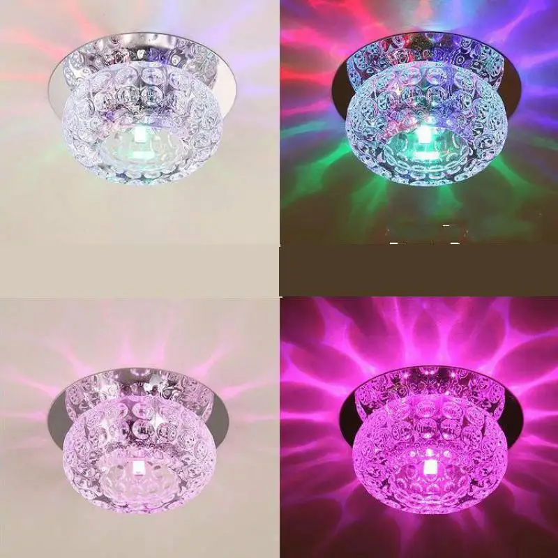 Светодиодная лампа 3 Вт светодиодный потолочный светильник зеркало в коридоре с