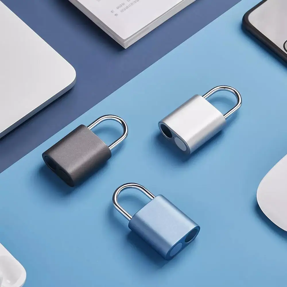 Новинка XIAOMI Noc Loc умный сканер отпечатков пальцев USB Перезаряжаемый IPX7