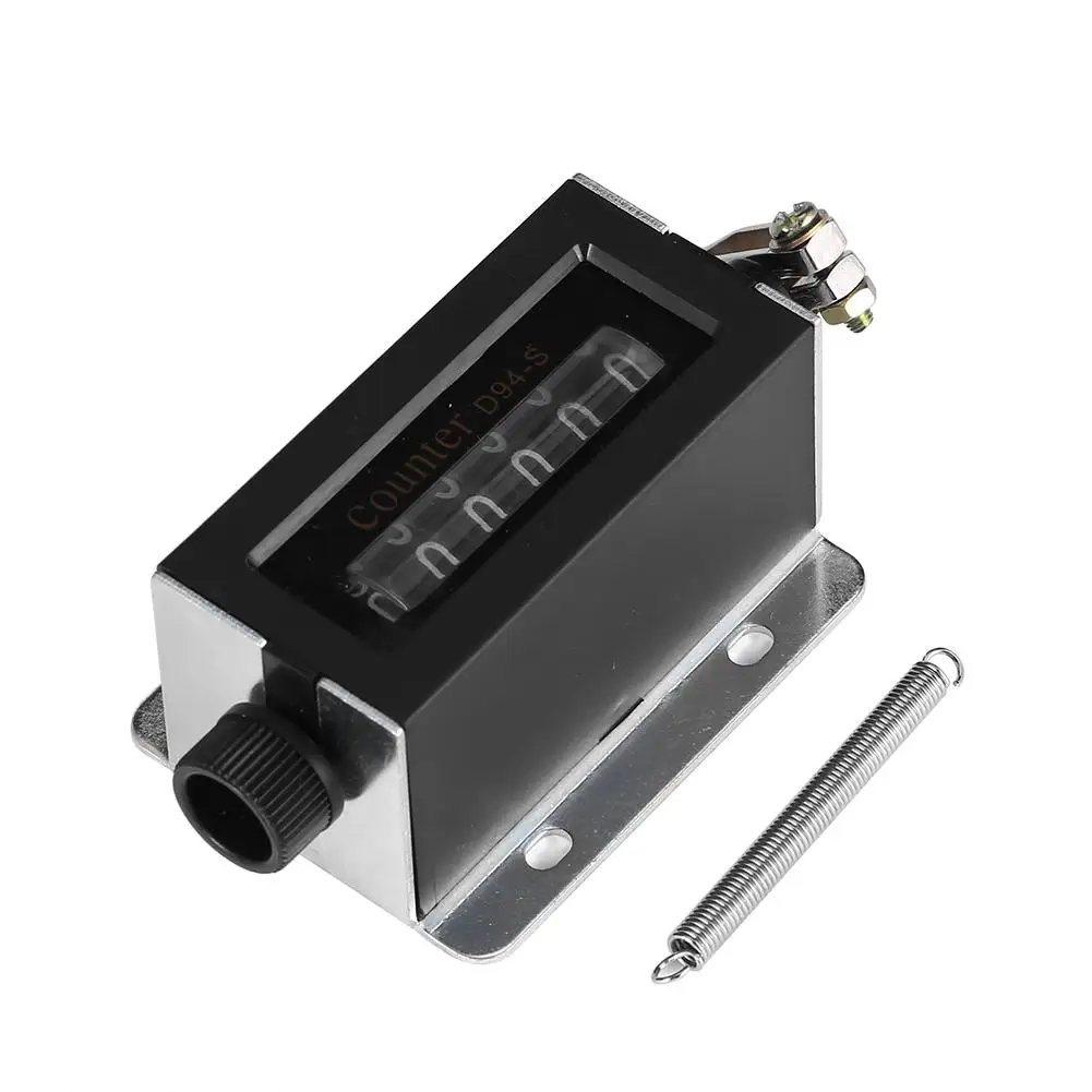 Сбрасываемый счетчик с 6 цифрами цифровой измеритель длины вращающегося колеса