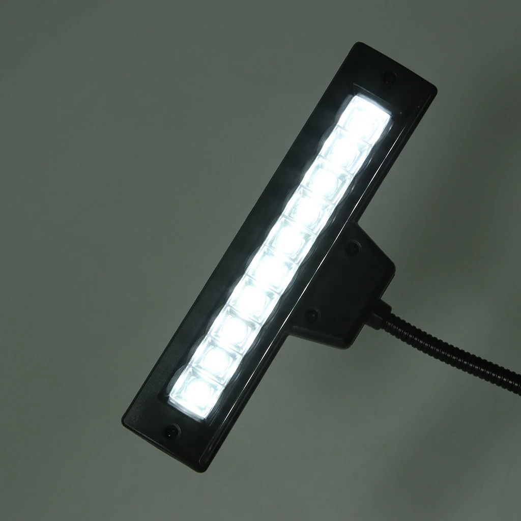 USB перезаряжаемая Музыкальная подставка с зажимом 10 ярких светодиодных ламп