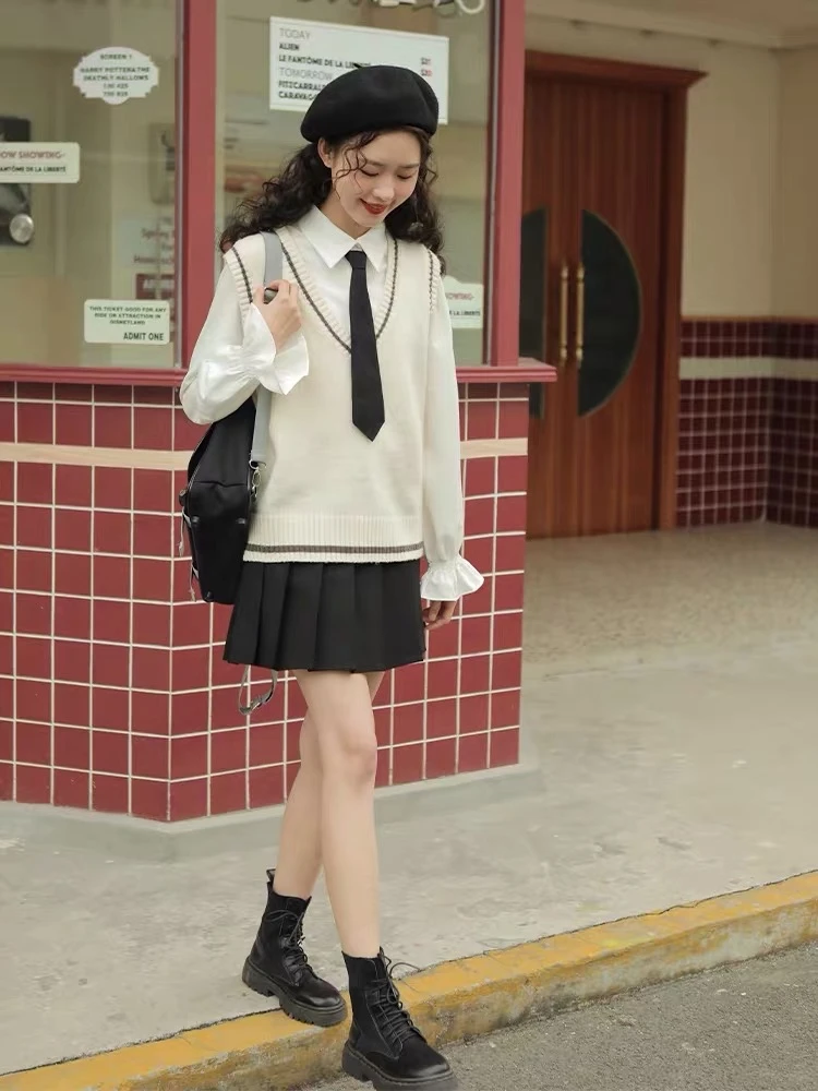 [Застежка молния без блокировки] застежка в Корейском стиле ленивый галстук JK