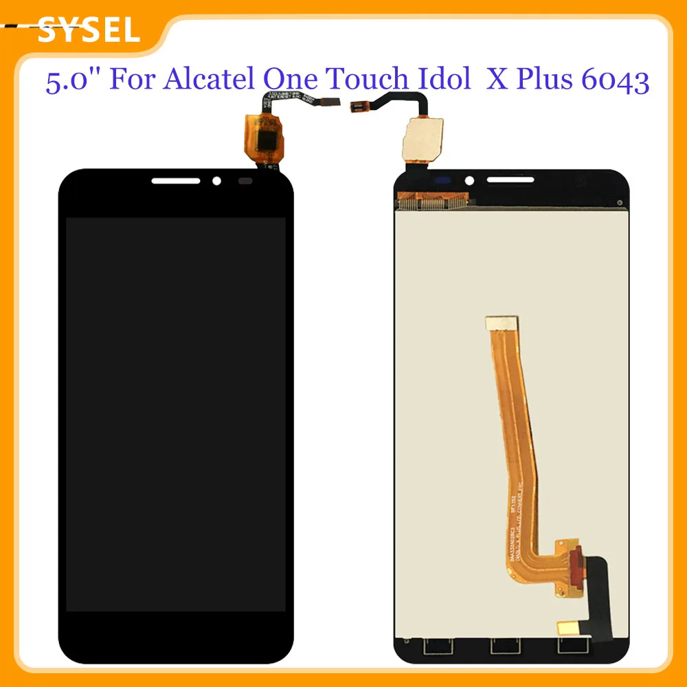 

5.0'' For Alcatel One Touch Idol X Plus 6043 Lcd OT6043 6043D LCD Display Digitizer Screen Touch Glass Assembly