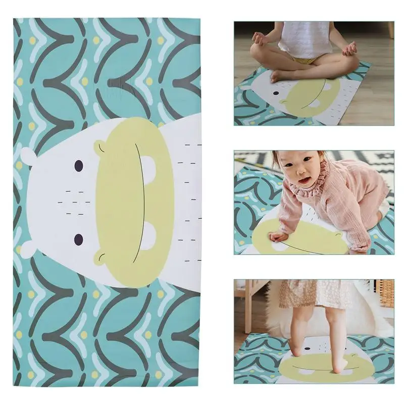 

1pc Cartoon Carpet Baby Room Crawling Floor Training Carpet Mat Rug Playing Pad
