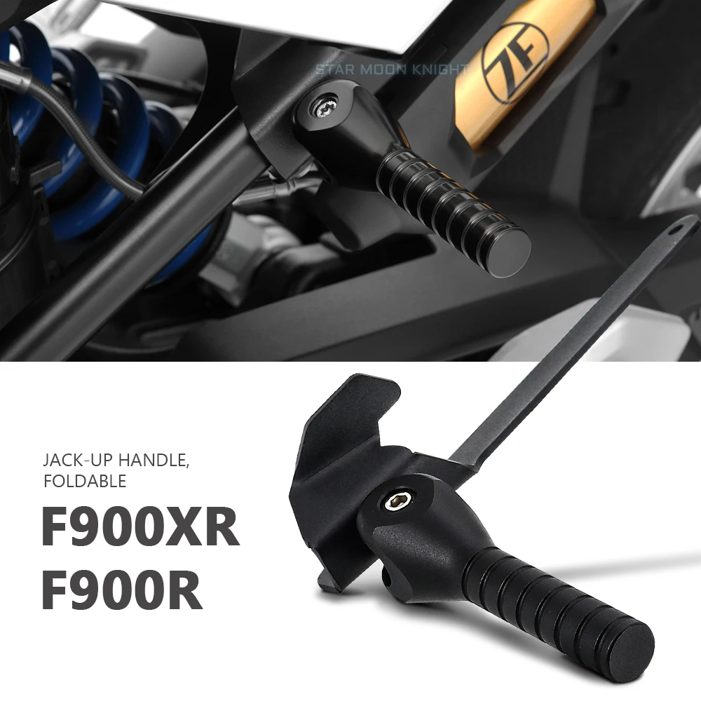 Motorcycle Accessories Parts Lift Assist Handle Lifting Lever Handle Jack-up Handle Foldable For BMW F900XR F900R F 900 R XR