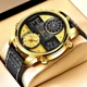 Watch for Men LIGE New Sport Wristwatch Waterproof Quartz LED Watch Mens Fashion Leather Automatic Date Clock Relogio Masculinov Other Image