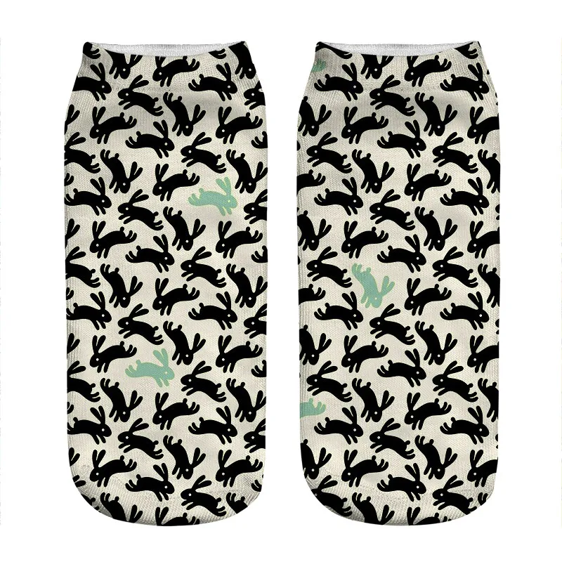 

2021 Women's socks kawaii Light green Capybaras Printed Socks Woman harajuku Happy Funny Novelty cute girl gift Socks for women