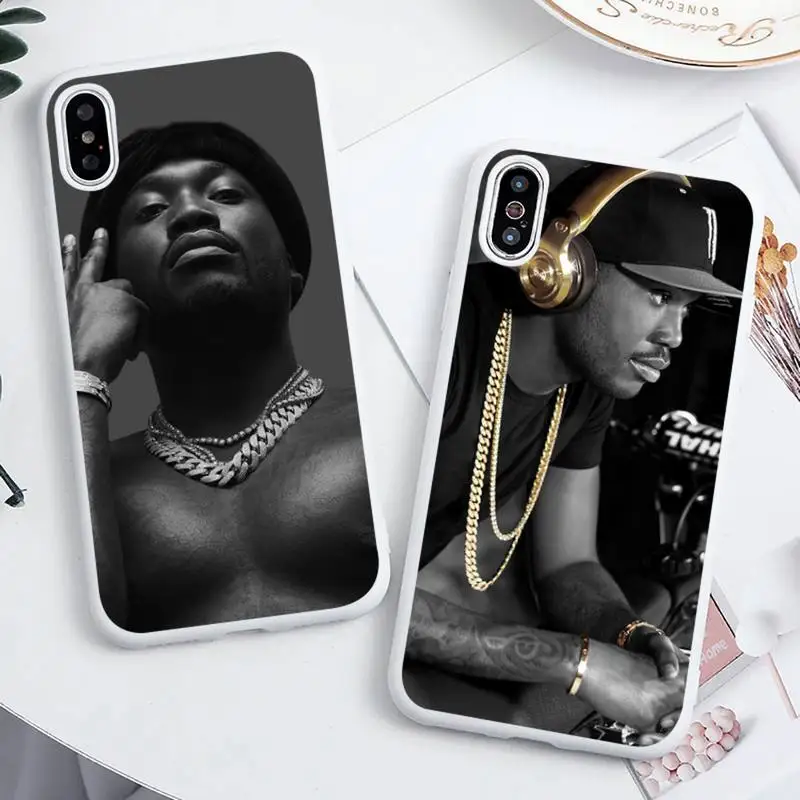 

Meek Mill rapper music cool Phone Case Candy Color for iPhone 6 6S 7 8 11 12 XS X SE 2020 XR mini pro Plus MAX funda