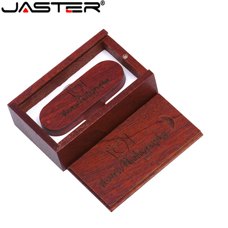 JASTER 5 цветов деревянный + коробка логотип Фотография Печать usb флэш накопитель 4 ГБ