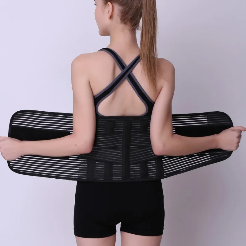 

Adjustable Slimming Belt Belly Trainer Waist Support Fitness Sports Waist Protector Belt Upgraded Version Waistband