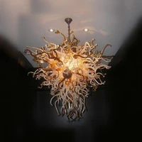 high quality blown glass chandelier retro style unique moroccan led pendant lights 32 or 36 inches