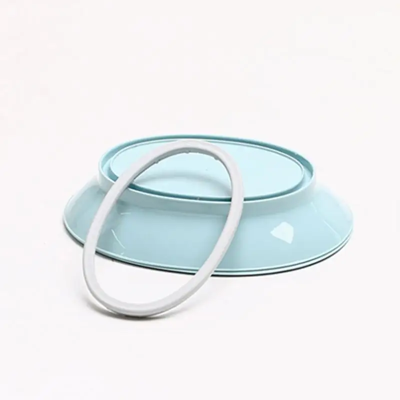 Bathroom Soap Dish Box Simple Design Double Layer Sponge Holder blue | Дом и сад