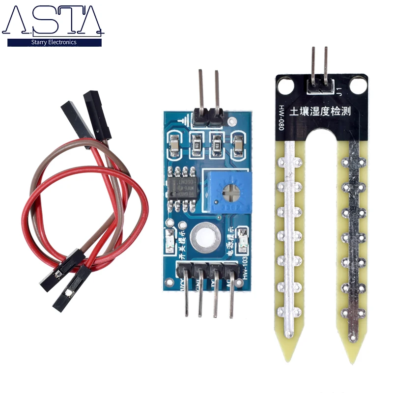 Модуль определения влажности почвы умный Автомобильный датчик для arduino |
