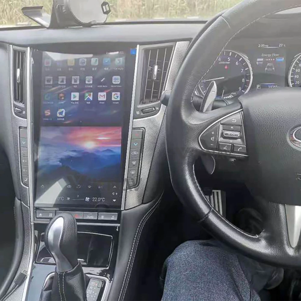 

Car Radio Video Player for Infiniti Q50 Q50l Q60 Q60s 2012-2021 RHD Right Hand Drive Right Wheel Android Auto Multimedia Player