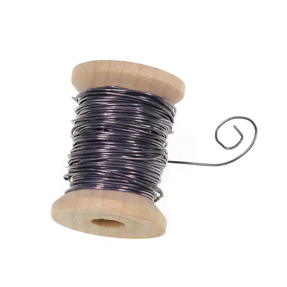 Верх 0 5 мм ~ 2 утяжеленная мягкая круглая проволока для поводка материал вязания