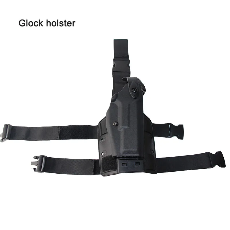 Тактический ножной пистолет кобура для Glock 17 18 19 22 26 31 32 Airsoft пистолета Талия