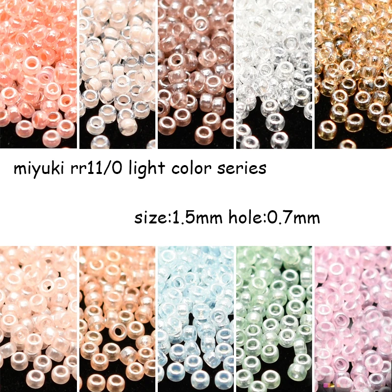 

Япония, импортные бусины «Миюки», 15/0 мм, 5G светлые бусины, оптовая продажа