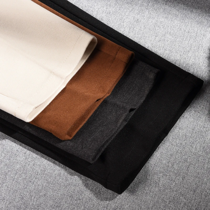 Женские штаны шаровары 2019 зимние плотные с высокой талией повседневные женские