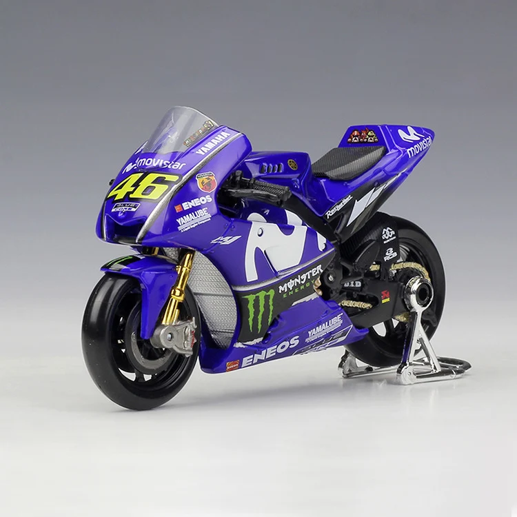 Maisto 1:18 модели мотоциклов YAMA YZR-M1 46 25 GP гоночный модельный двигатель велосипед миниатюрная гоночная игрушка для коллекции подарков
