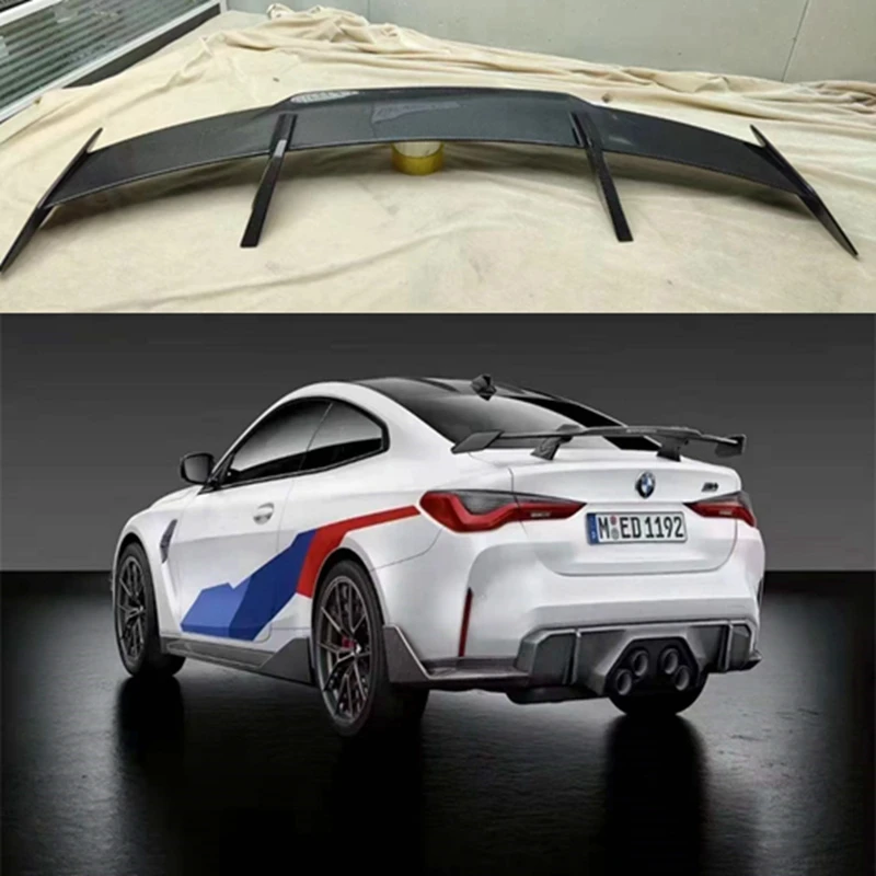 

M4 M performance Style GT Carbon Fiber Modified Rear Trunk Universal Spoiler For BMW M1 M3 M4 M5 M6 G22 G23 G80 G82 G14 F32 F36
