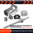 Кронштейн подшипника двигателя SFU20042005, 1200-2550 мм и HM15-57 NEMA23 (литой алюминий), поддержка BF15, DSG20H, муфта с ЧПУ