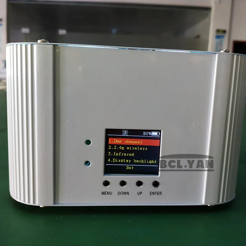 RGBWA УФ Свадебный светодиодный аккумулятор беспроводной dmx светильник с
