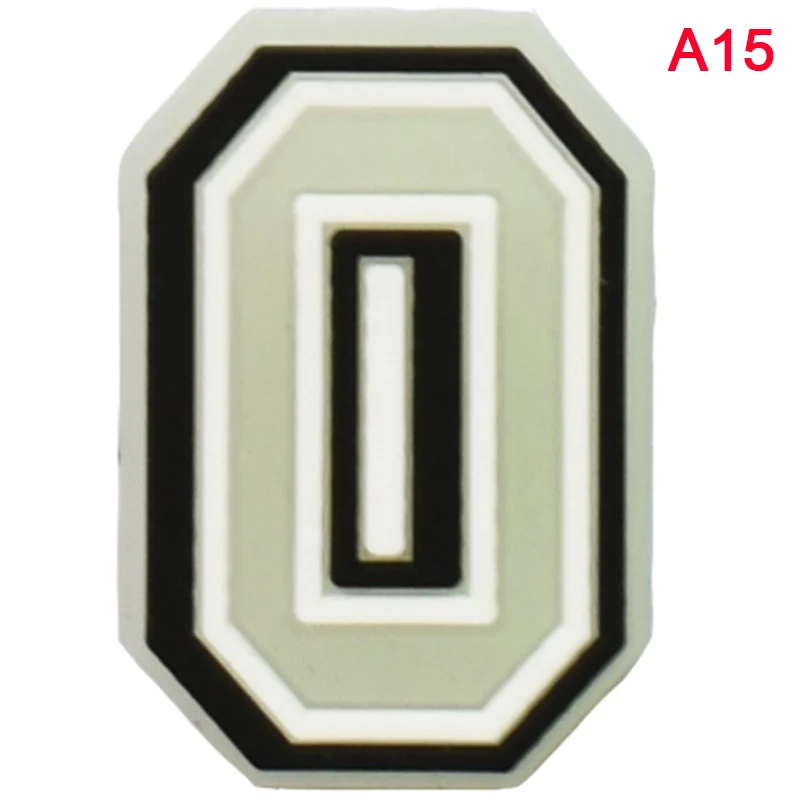 

10PCS Alphabet Number Decorations Accessories Fluorescence Letters Ornaments Kids Gift Glowing PVC Shoe Charms Special Designer
