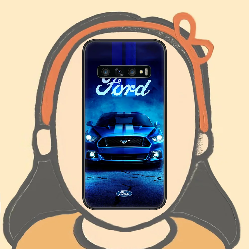 

Ford car Phone Case For Samsung Galaxy Note S 8 9 10 20 Plus E Lite Uitra black Bumper Soft Waterproof Pretty Back Luxury