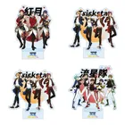 Набор звезд, модель персонажа, двусторонняя акриловая подставка высокой четкости, Настольная коллекция, рождественские подарки