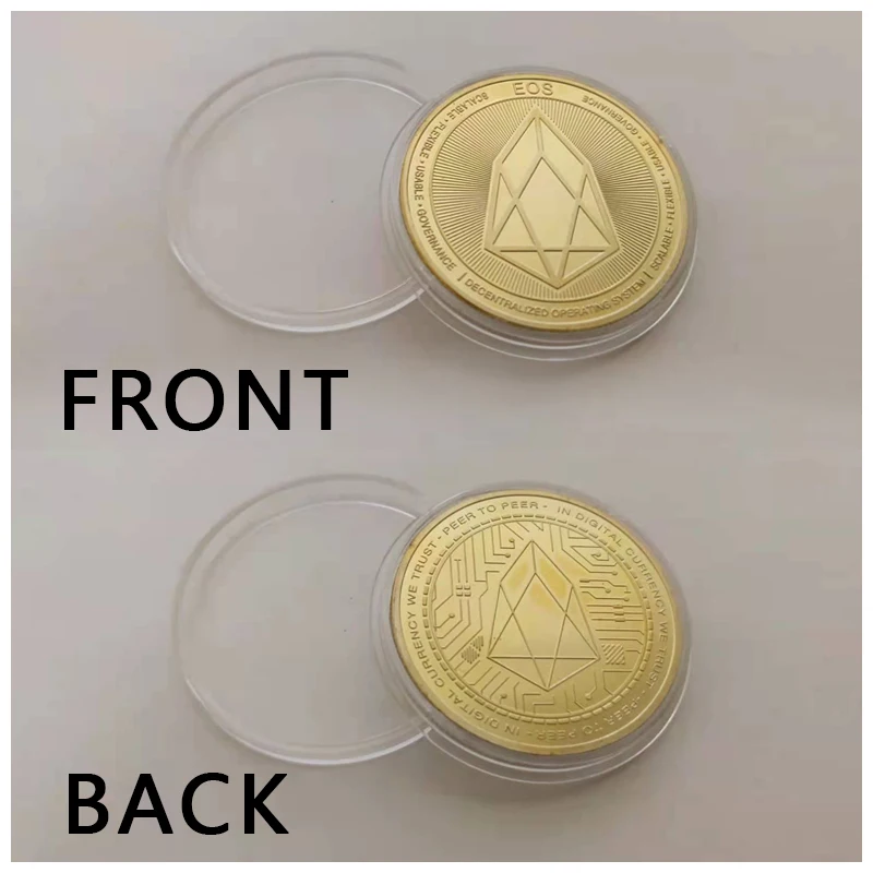 

Gold/Silver Dogecoin Ada Cardano Bitcoin TRX QTUM IOTA Crypto Coin Cryptocurrency Great Gift Art Collection Physical Coin