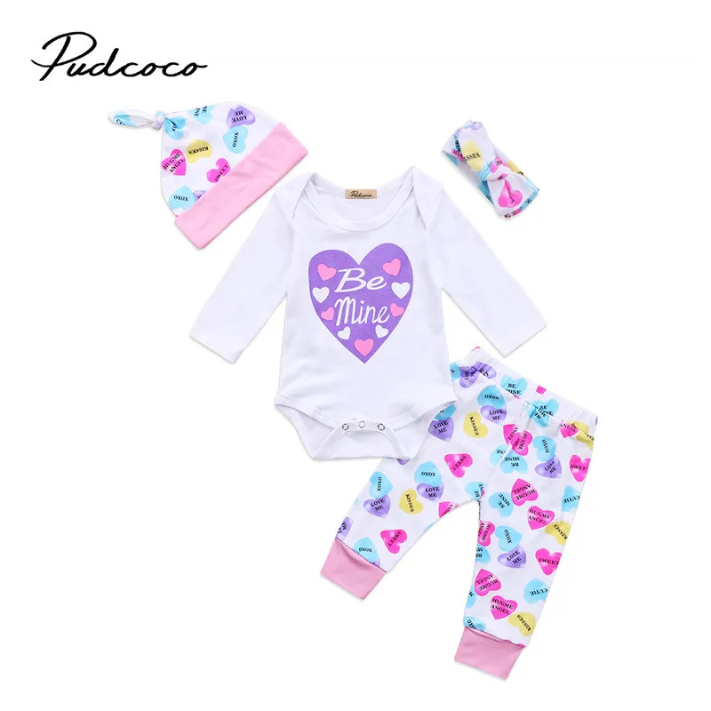 

4 шт., Детский комбинезон с длинным рукавом, штаны, шляпа и повязка на голову