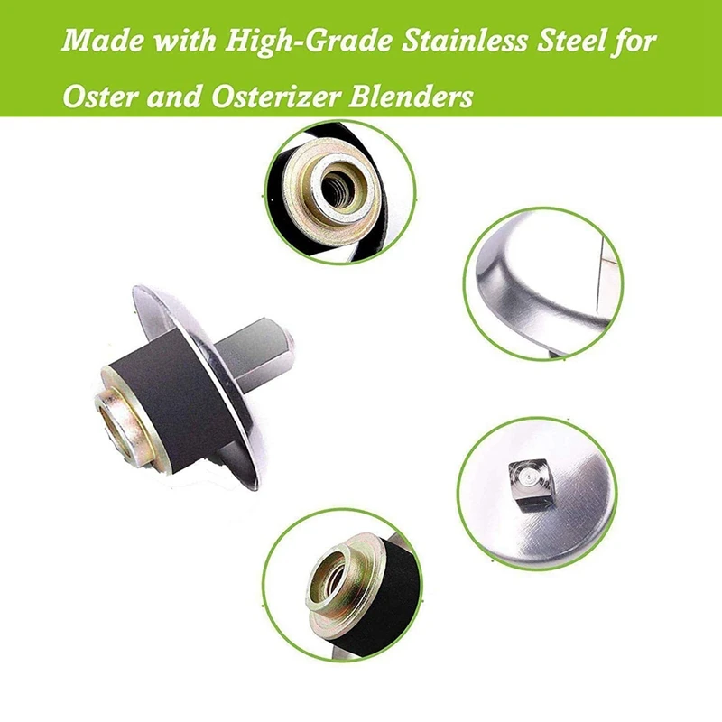

Replacement Parts Compatible for Oster Blender, 6 Cup Glass Blender with Ice Blade,Bottom Cap,Spin Accessories