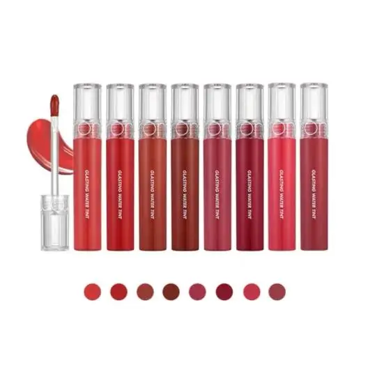 

Romand Glasting Water Tint Lip Glaze Women Beauty Liquid Lipstick Lipgloss Lip Makeup Professional Cosmetic Silky Smooth