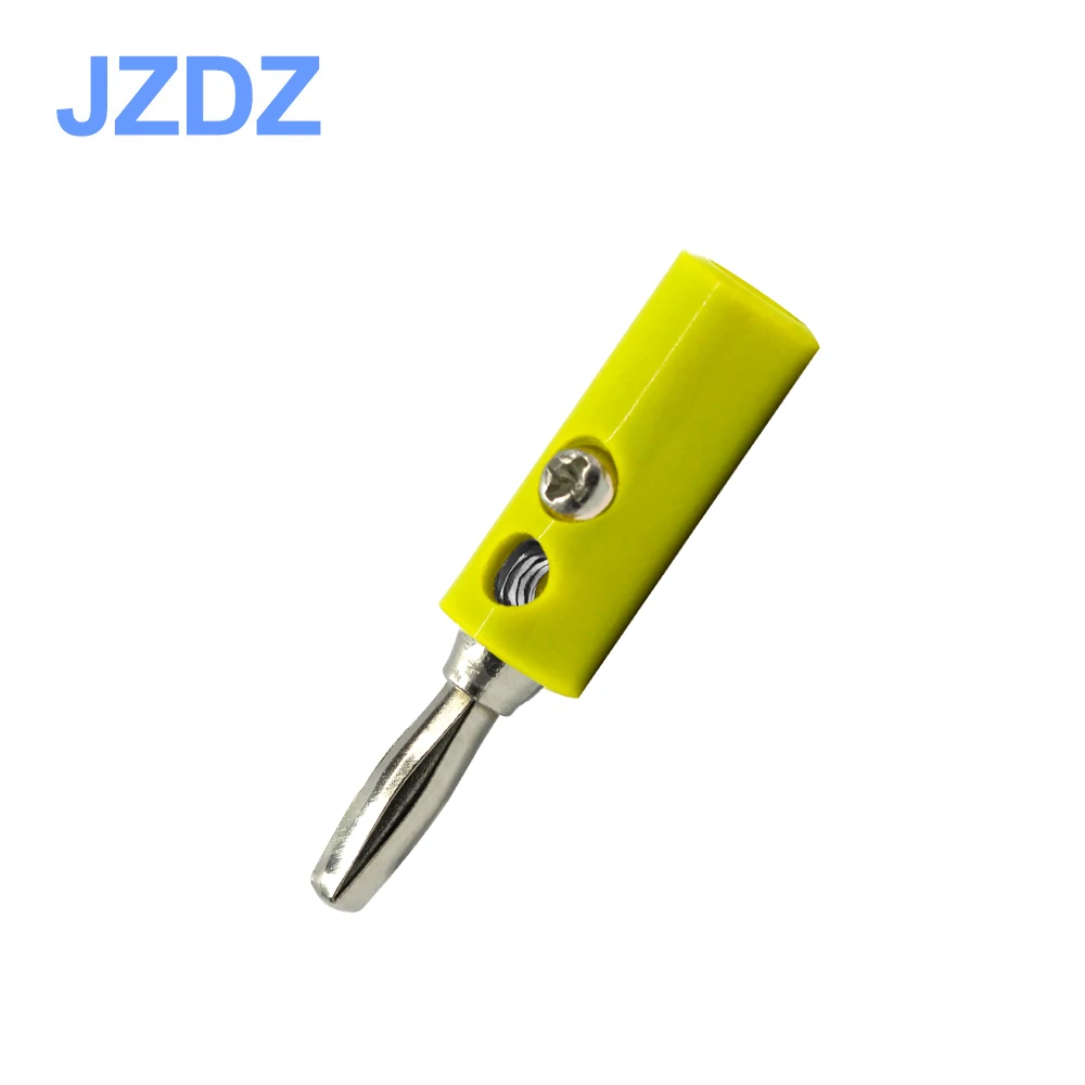 JZDZ J.10016 10 шт 4 мм разъем типа &quotбанан&quot четыре лезвия без сварки DIY аудио