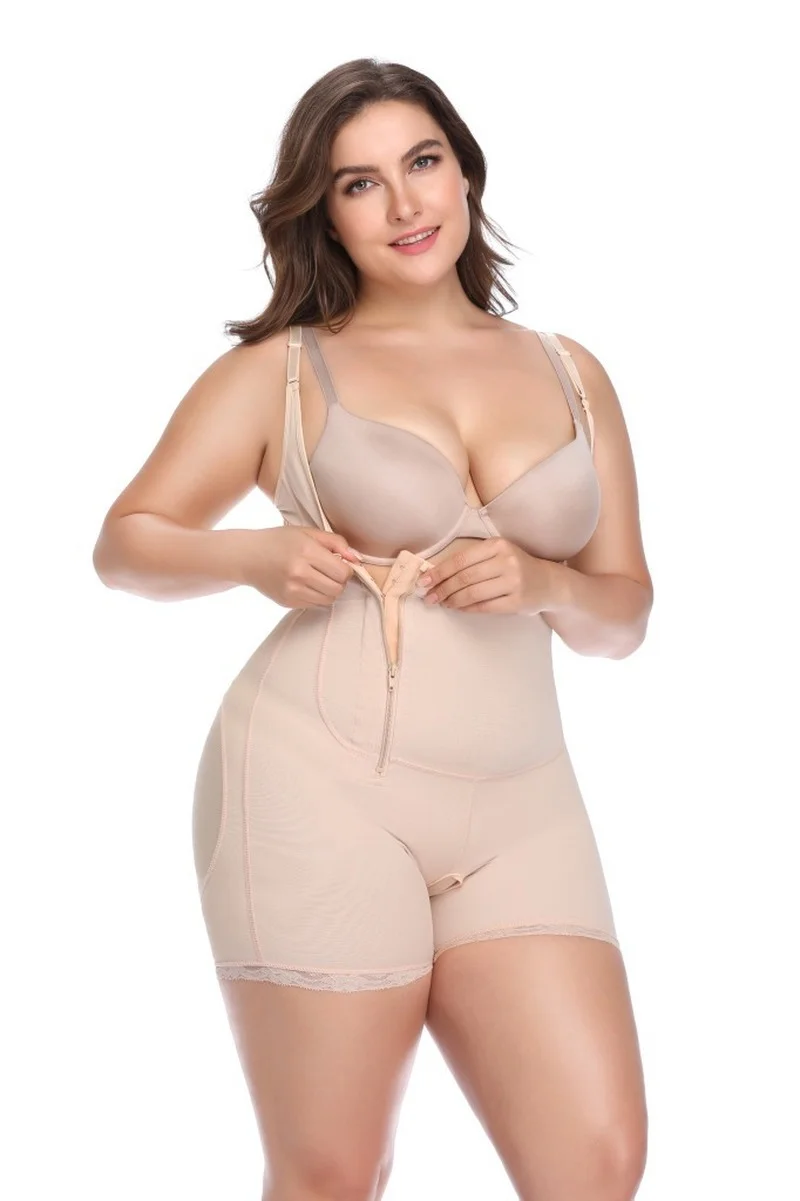 

Женский корсет, Корректирующее белье, Женский корректирующий утягивающий корсет для всего тела размером 6XL, Женский бесшовный корсет для похудения, колумбийские корсеты