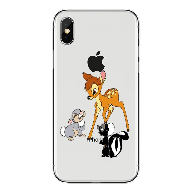 Милый мягкий силиконовый чехол из ТПУ для iPhone 6 6S Plus 7 8 5 5S SE X 10|Чехлы-накладки| |