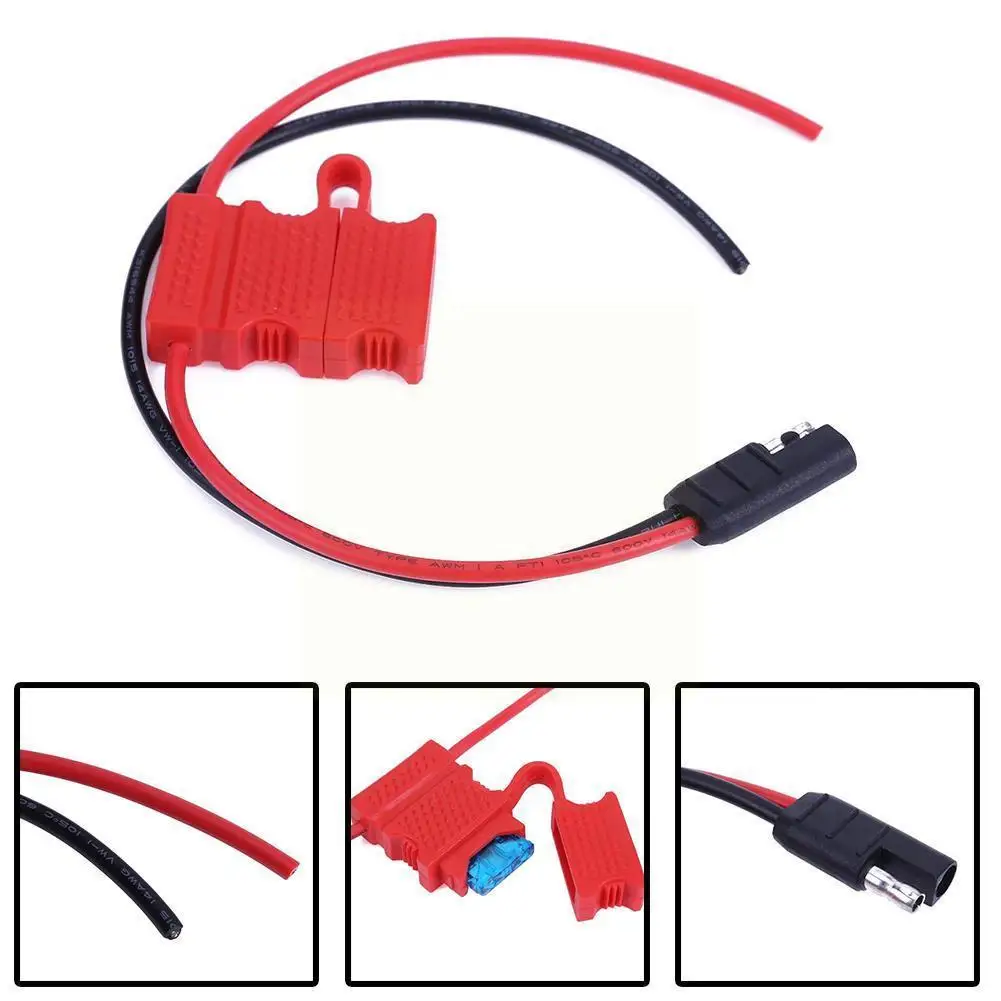 

Power Cable For Mobile Radio Cdm1250 Gm360 Cm340 With Fuse For Gm3188, Gm3688, Gm1280, Gm140 Pro5100, Pro7100 K6l9