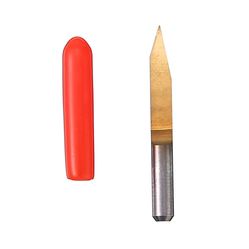 Гравировальные фрезы для печатных плат с титановым покрытием 10 шт. инструмент