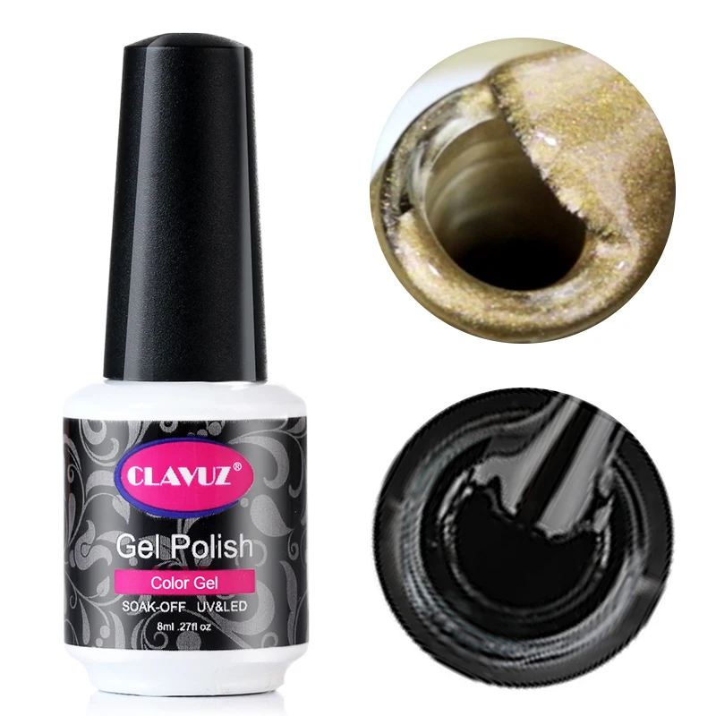 CLAVUZ изменение температуры цвет кошачьих глаз УФ-гель для ногтей магнитный гель