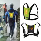 СВЕТОДИОДНЫЙ беспроводной Велосипедный жилет, велосипедная сумка, защитный светодиодный сигнальный поворотник, жилет, велосипедный светоотражающий сигнальный жилет с пультом дистанционного управления