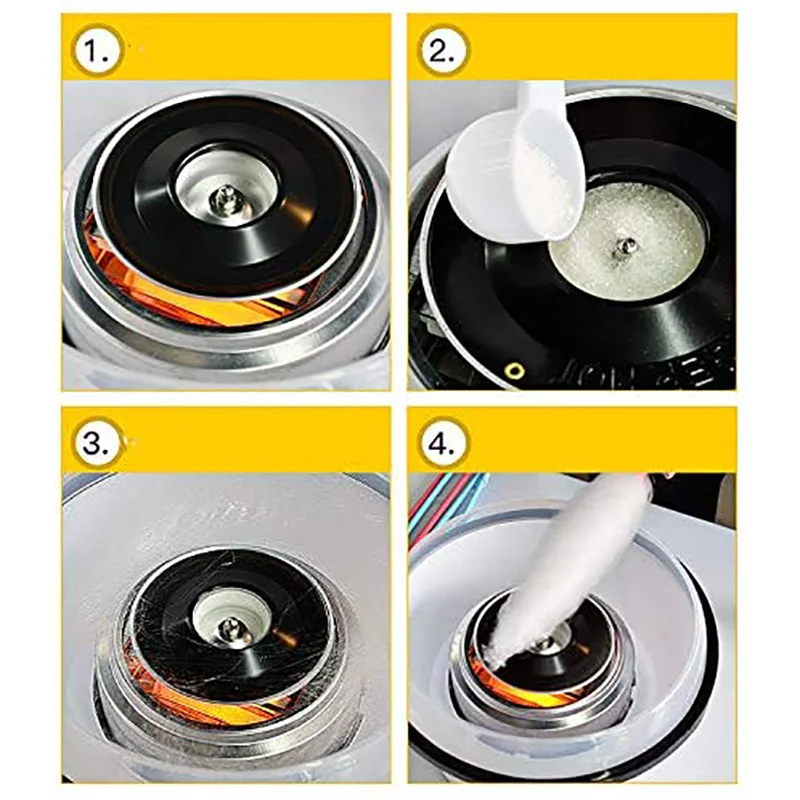 

Cotton candy machine DIY Cotton Candy Machine Electric Candy Floss Maker Marshmallow Machine for Kid Birthday Parties EU Plug