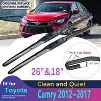 front wiper blades for toyota camry 50 xv50 2012 2013 2014 2015 2016 2017 accessories auto windscreen wipers clean exterior