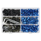 NICECNC 224 шт. Комплект болтов обтекателя крепежные зажимы винты для кузова для Yamaha FZ1 FZ6 FZ8 YZF R1 R6 R6S R7 FJ600 FJ1100 FJ1200