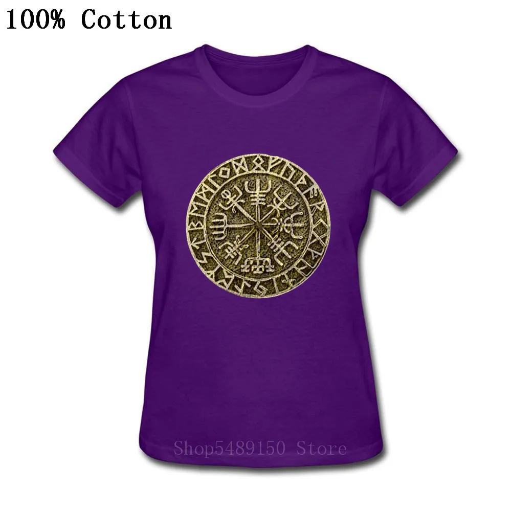 Женская Винтажная футболка с коротким рукавом круглым вырезом | одежда