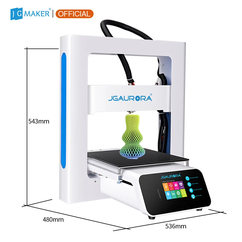 3D принтер JGMAKER A3S датчик накаливания печати с высокой точностью крупногабаритный