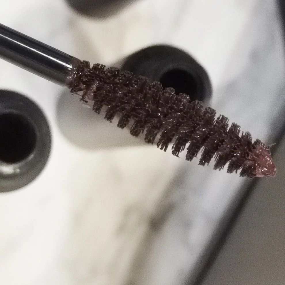 10 шт. двухсторонняя коричневая Черная тушь для ресниц фирменная марка без пятен