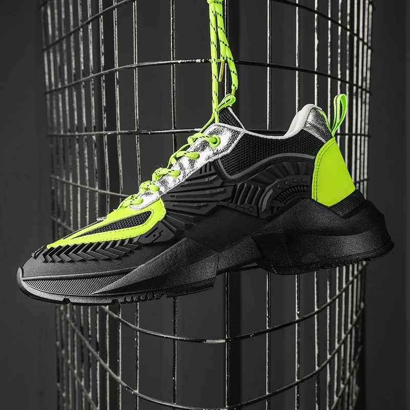 

Кроссовки мужские сетчатые, повседневная прочная обувь для тренировок, дышащие, для прогулок, летние