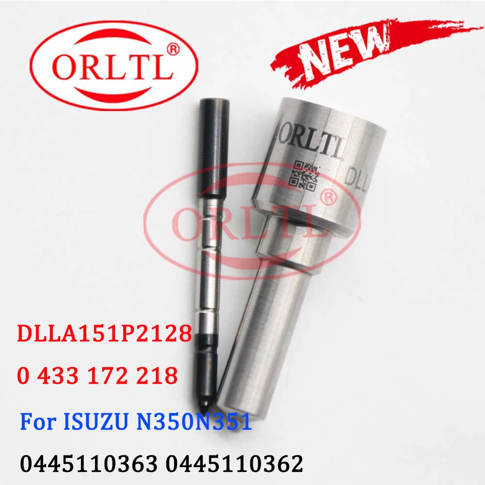 

Форсунка ORLTL DLLA151P2128 для общей топливной магистрали, 0433172218 оригинальные запчасти для двигателя, Топливная форсунка для Bosch 0445110363 0445110362