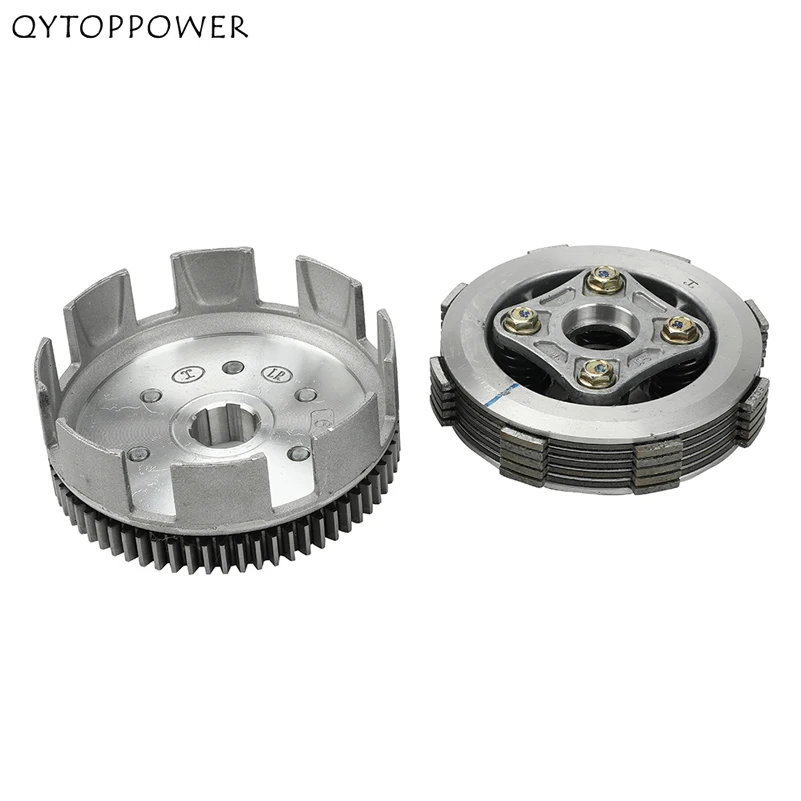 Сцепление ручное в сборе 5 дисков 67 зубьев для горизонтальных двигателей YX YinXiang 140